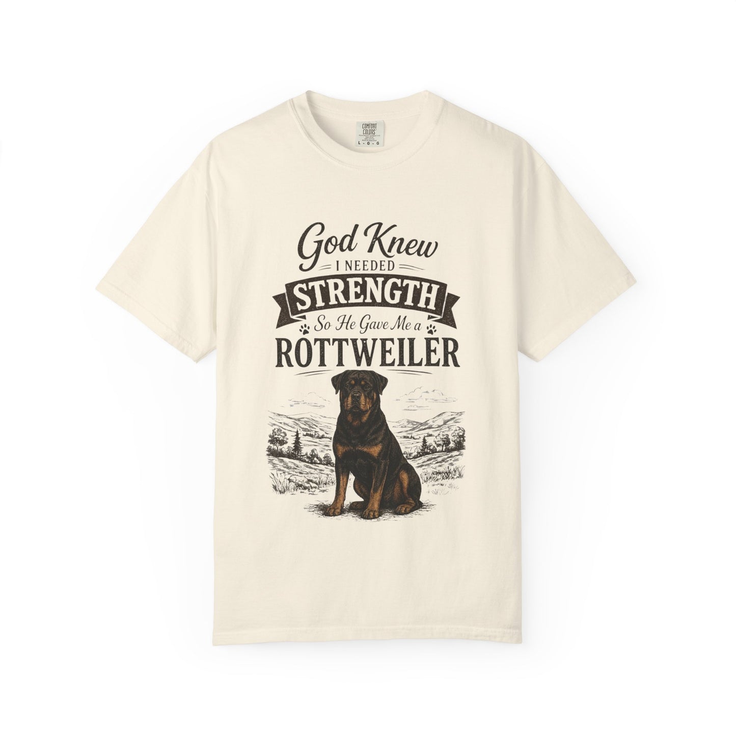 God Knew I Needed a Rottweiler