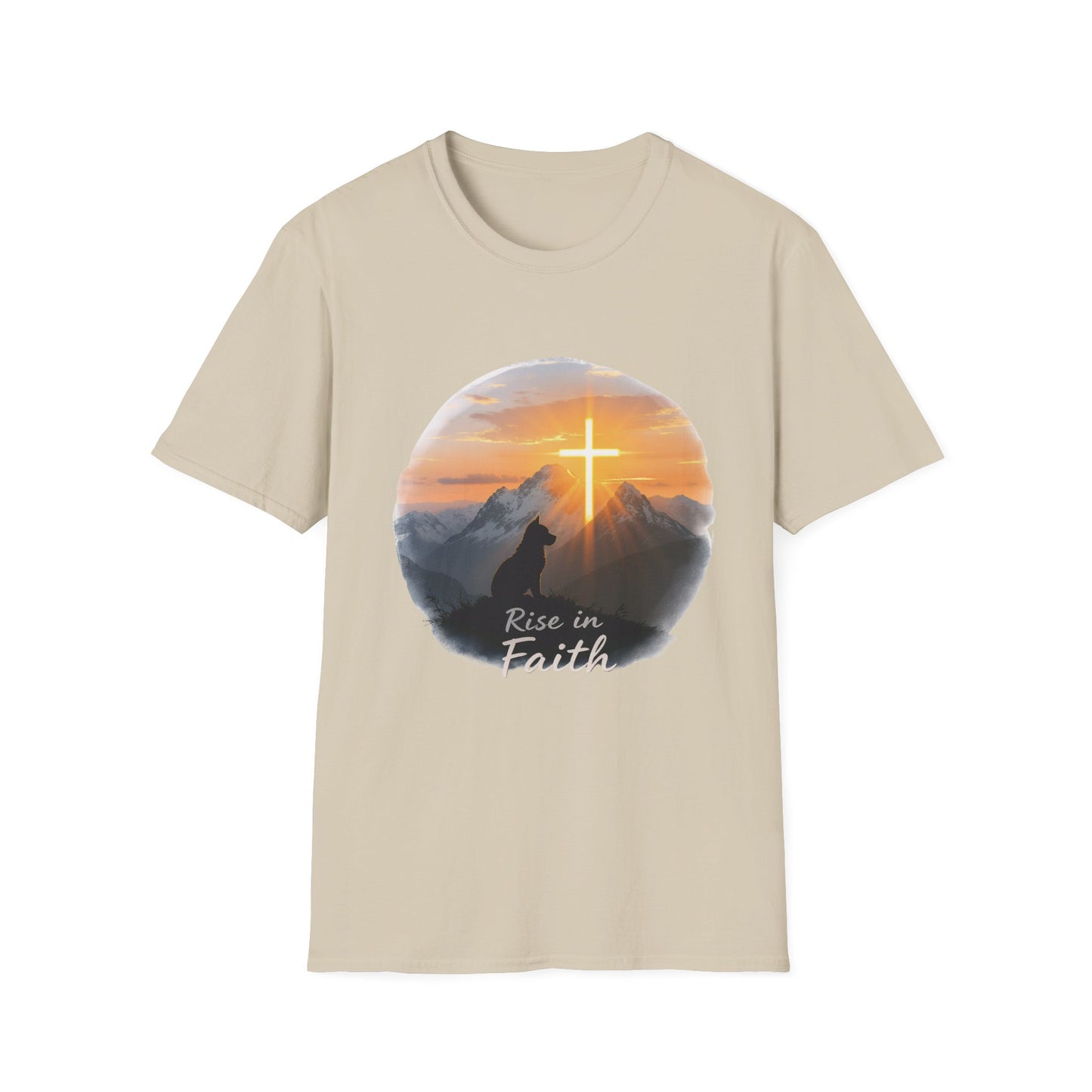 Rise in Faith Sunrise Dog T-Shirt