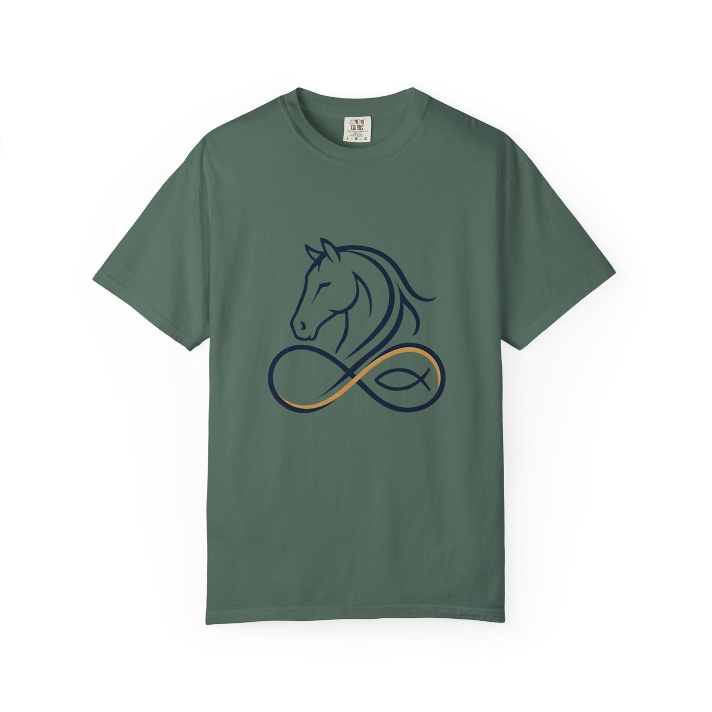 Horse Head Line Art T-Shirt