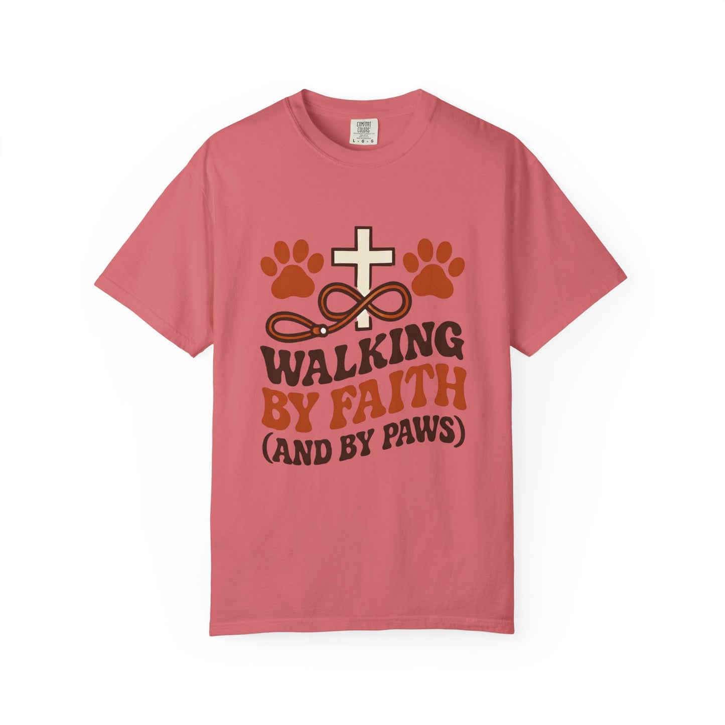 Faith & Paws Infinity Walk Retro T-Shirt