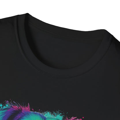 Paw-sitively Blessed Paint Dog T-Shirt