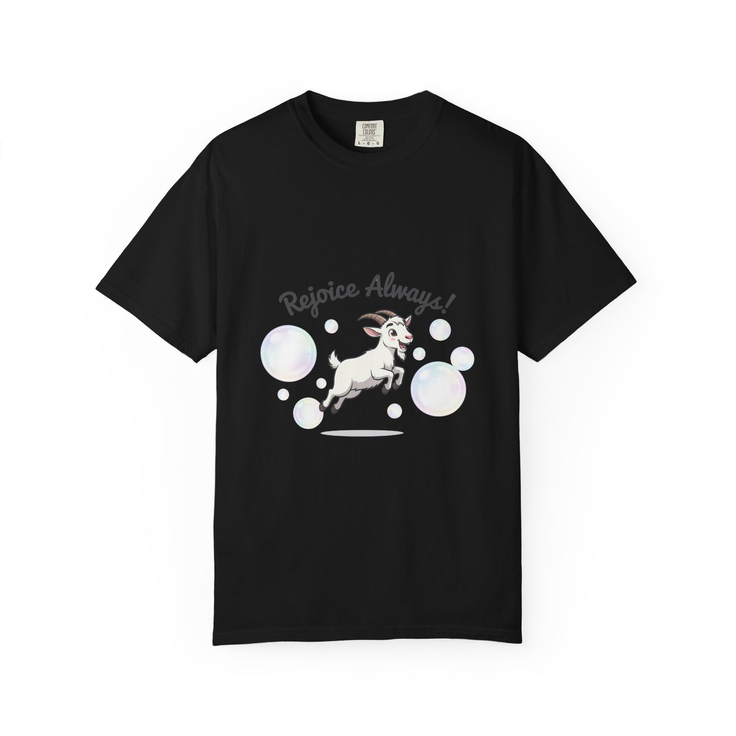 Rejoice Always Happy Goat T-Shirt