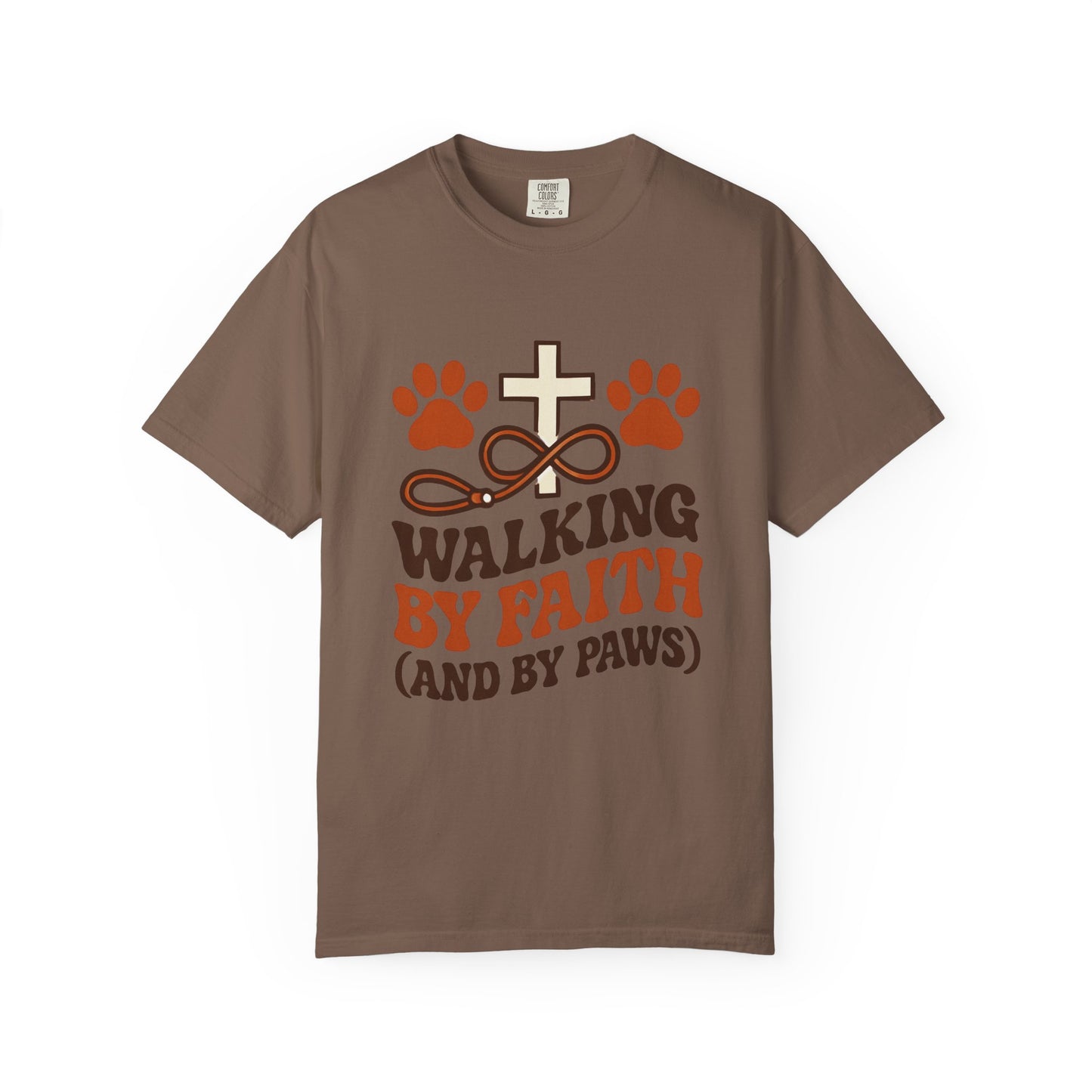 Faith & Paws Infinity Walk Retro T-Shirt
