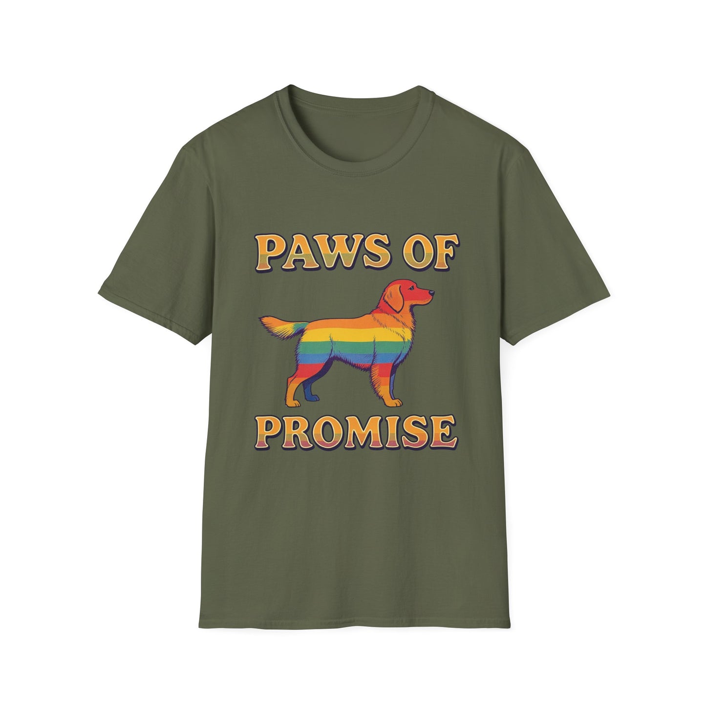 Paws of Promise Rainbow Pup T-Shirt
