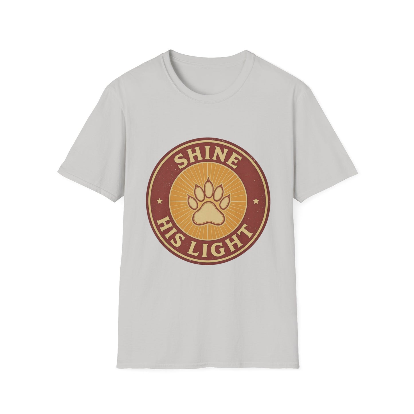 Shine His Light Paw T-Shirt