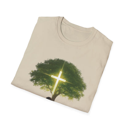 Rooted in Faith Tree Pup T-Shirt