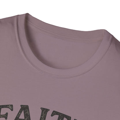 Faith Leaves Prints Retro Paw T-Shirt