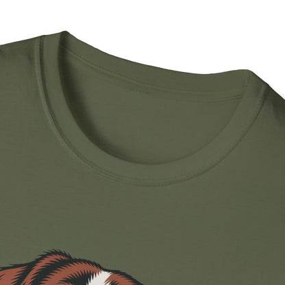 Saint Bernard Rescue Faith – 1950s Retro Dog T-Shirt