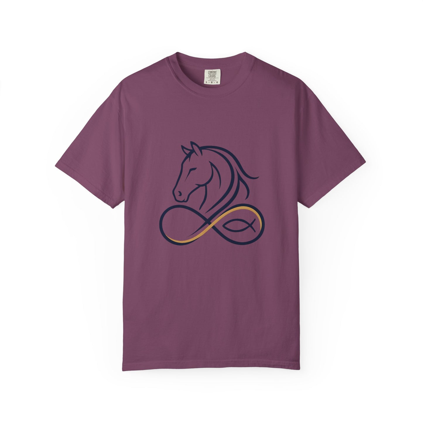 Horse Head Line Art T-Shirt
