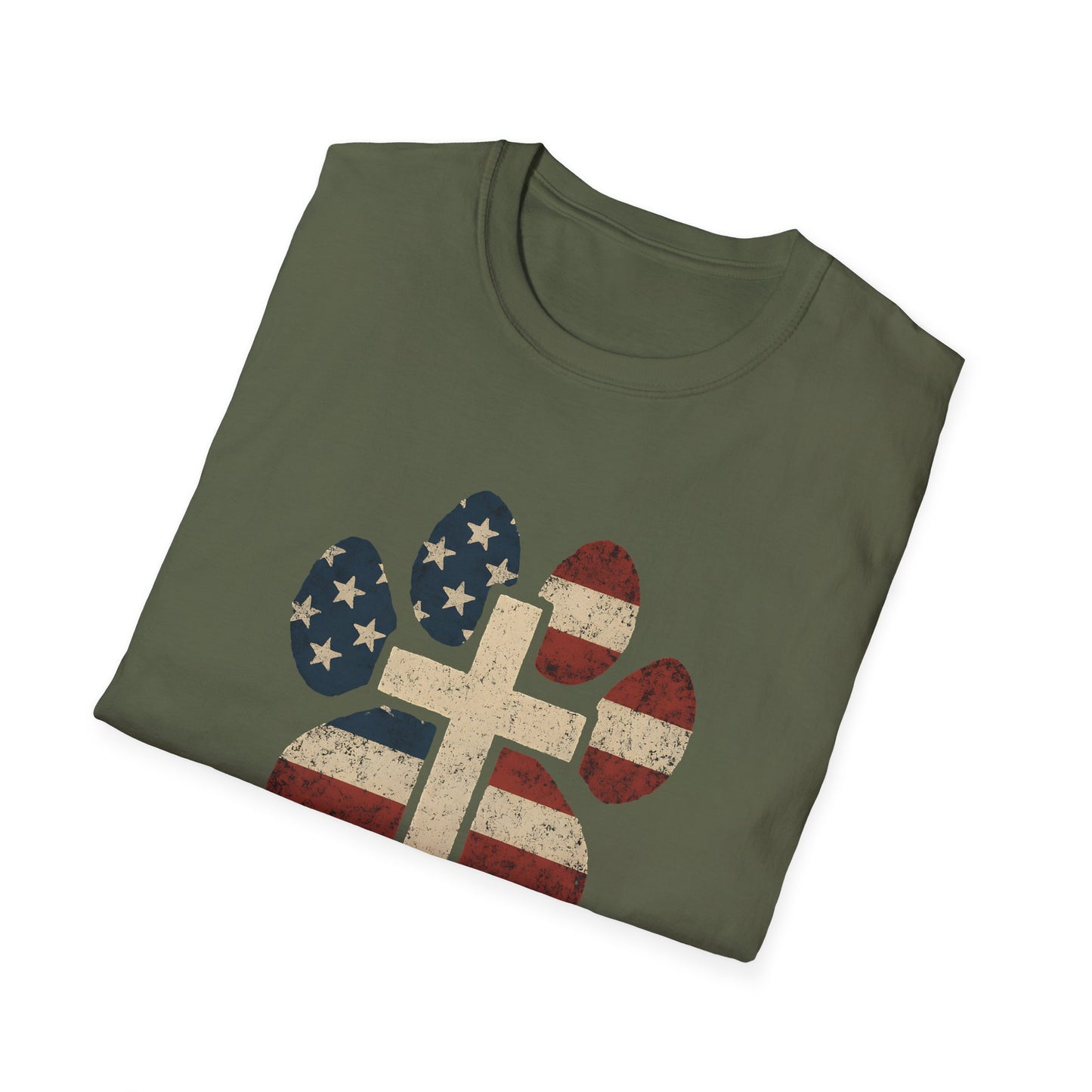Faith Freedom And Four Paws T-Shirt