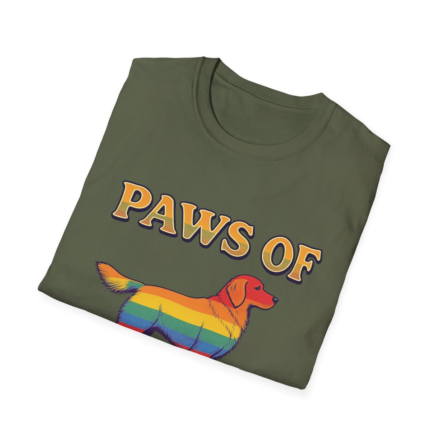 Paws of Promise Rainbow Pup T-Shirt