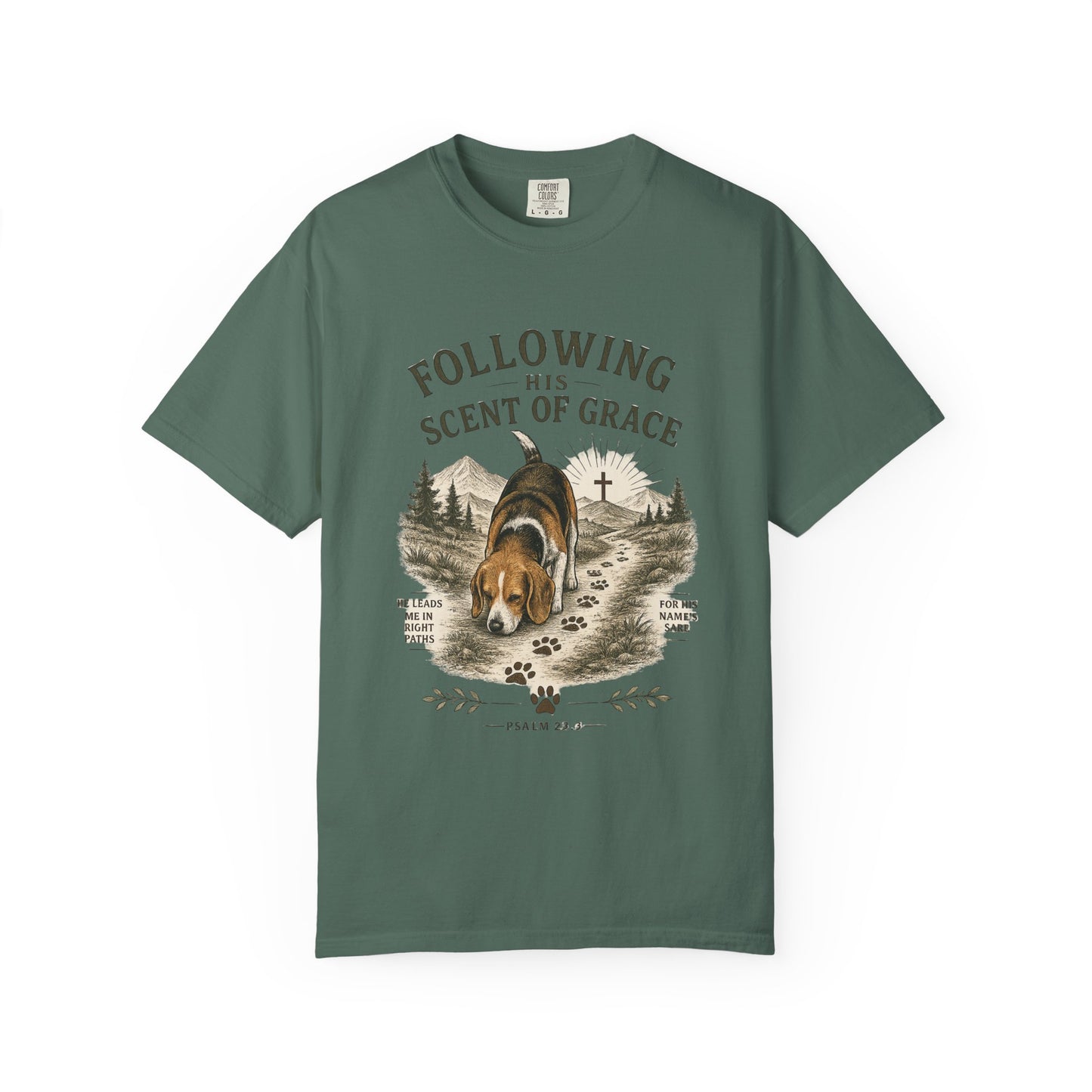 Beagle — Following His Scent of Grace T-Shirt