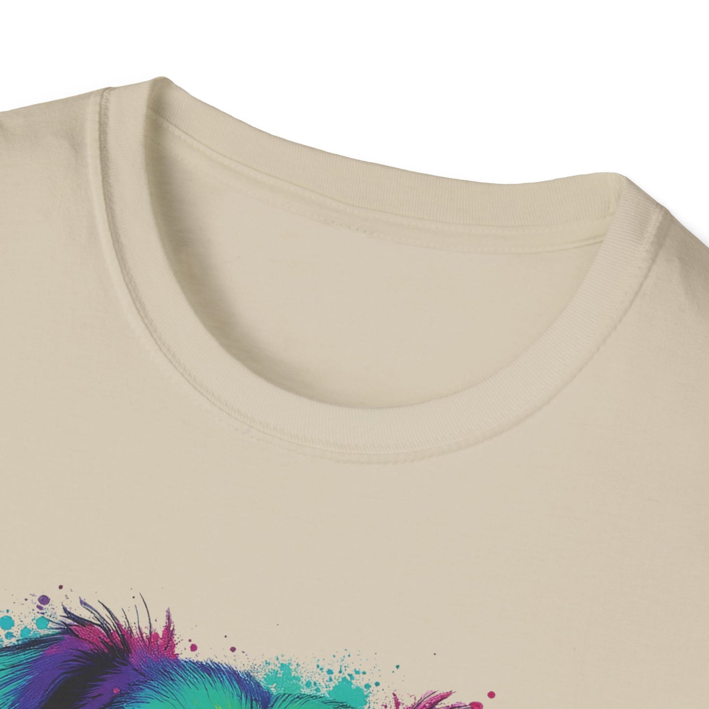 Paw-sitively Blessed Paint Dog T-Shirt