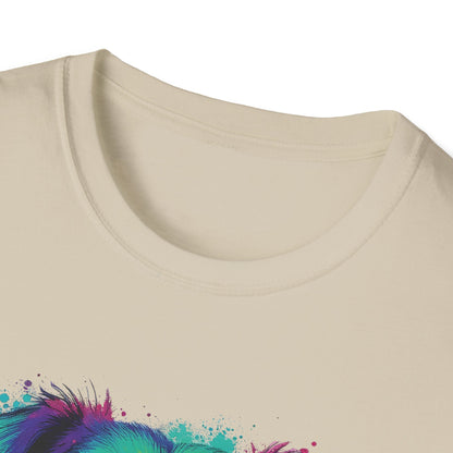 Paw-sitively Blessed Paint Dog T-Shirt