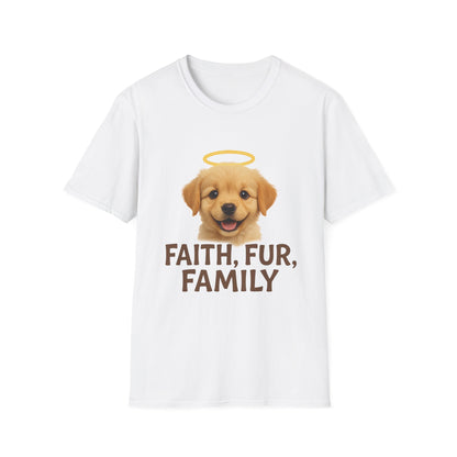 Faith, Fur, Family T-Shirt