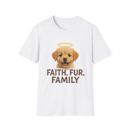 Faith, Fur, Family T-Shirt
