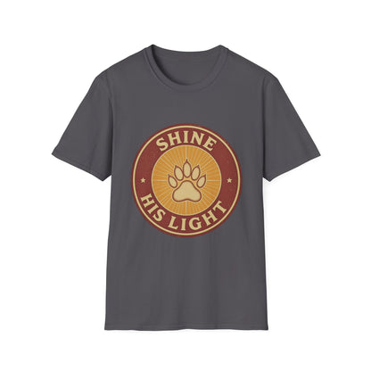 Shine His Light Paw T-Shirt