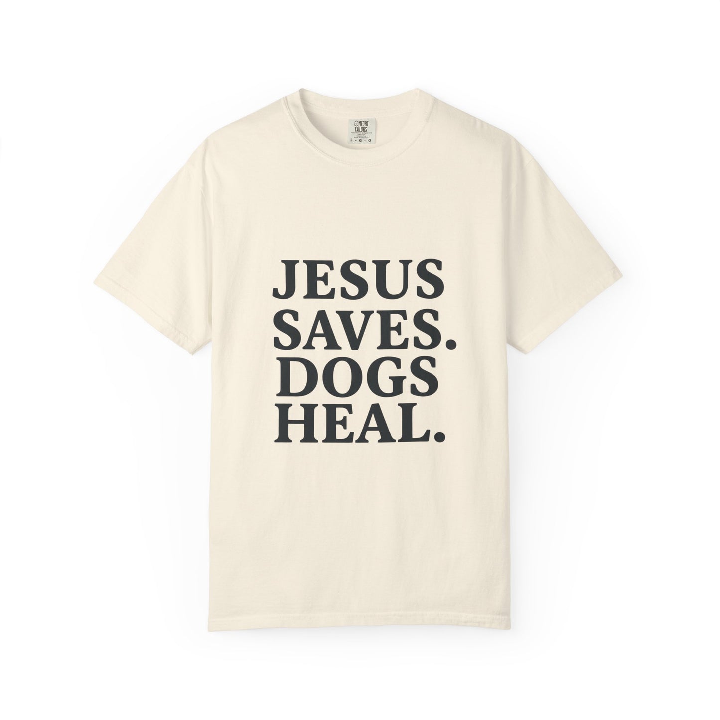 Jesus Saves Dogs Heal T-Shirt