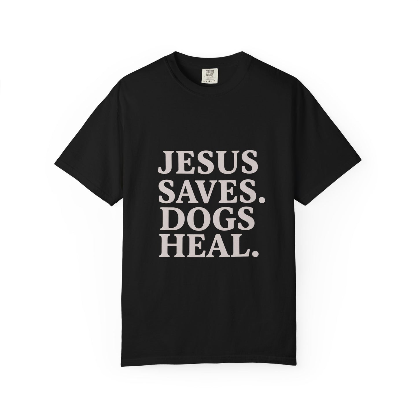 Jesus Saves Dogs Heal T-Shirt