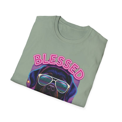 Blessed With Paws Neon T-Shirt