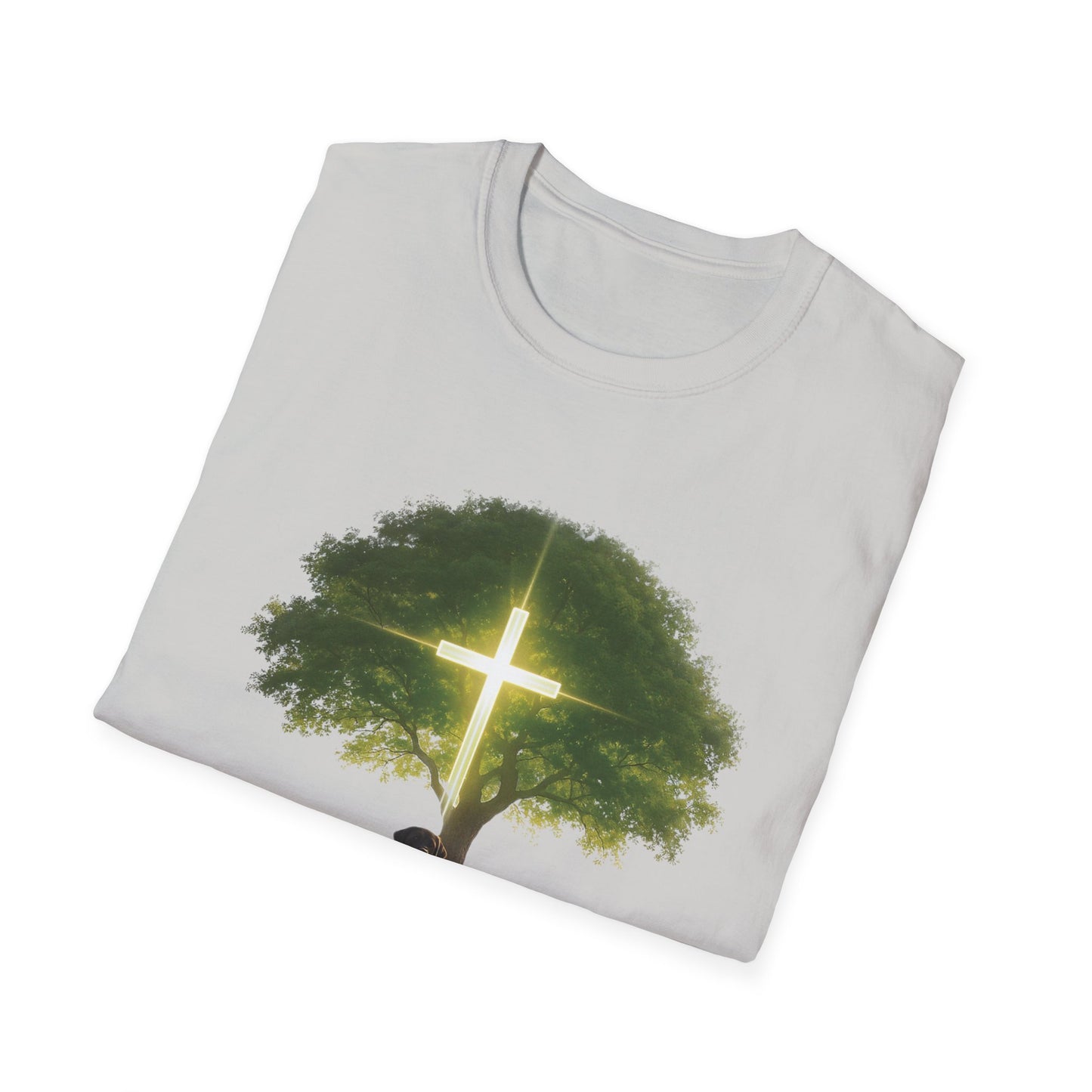 Rooted in Faith Tree Pup T-Shirt