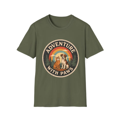 Adventure With Paws T-Shirt