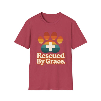 Rescued By Grace Retro T-Shirt
