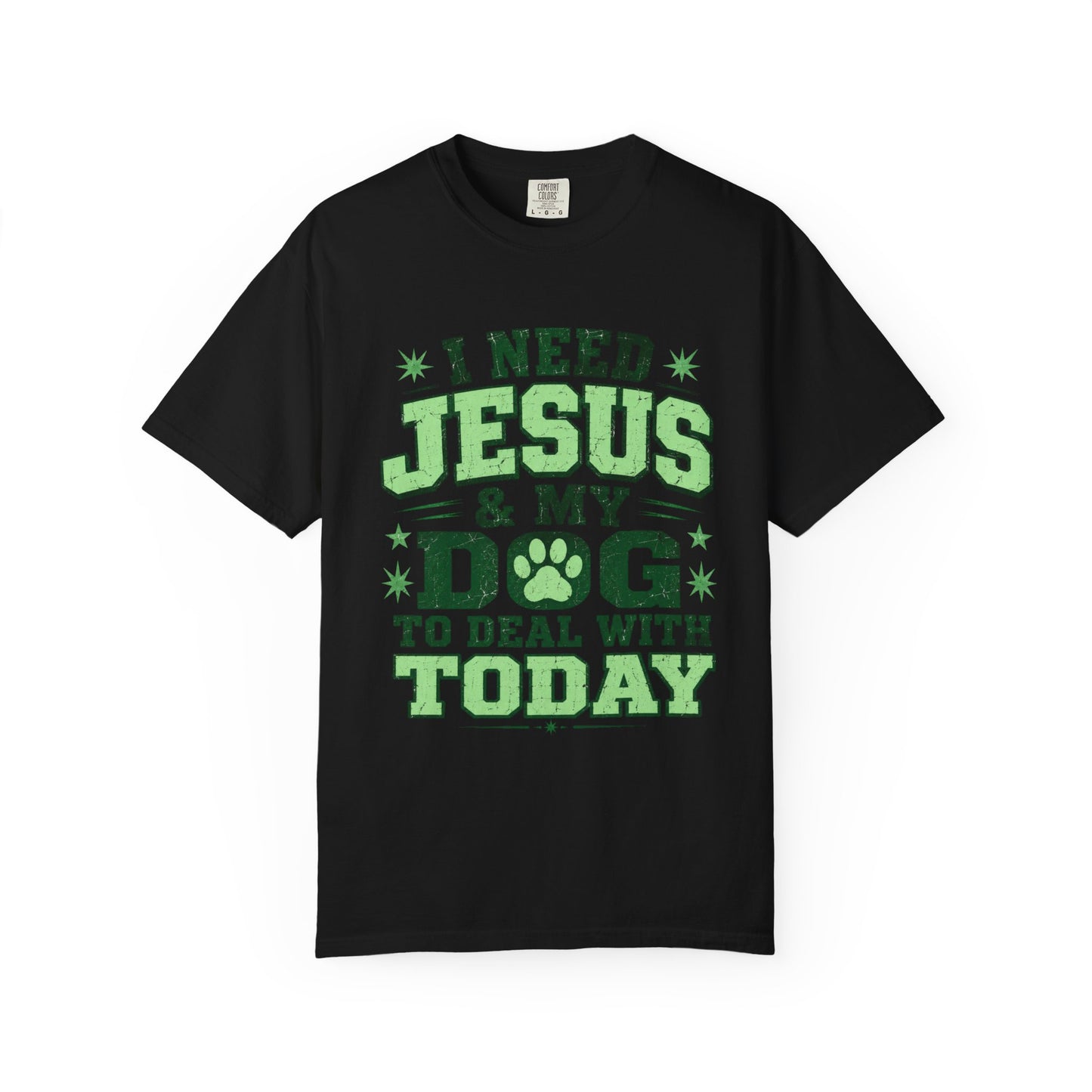 I Need Jesus & My Dog T-Shirt (2)