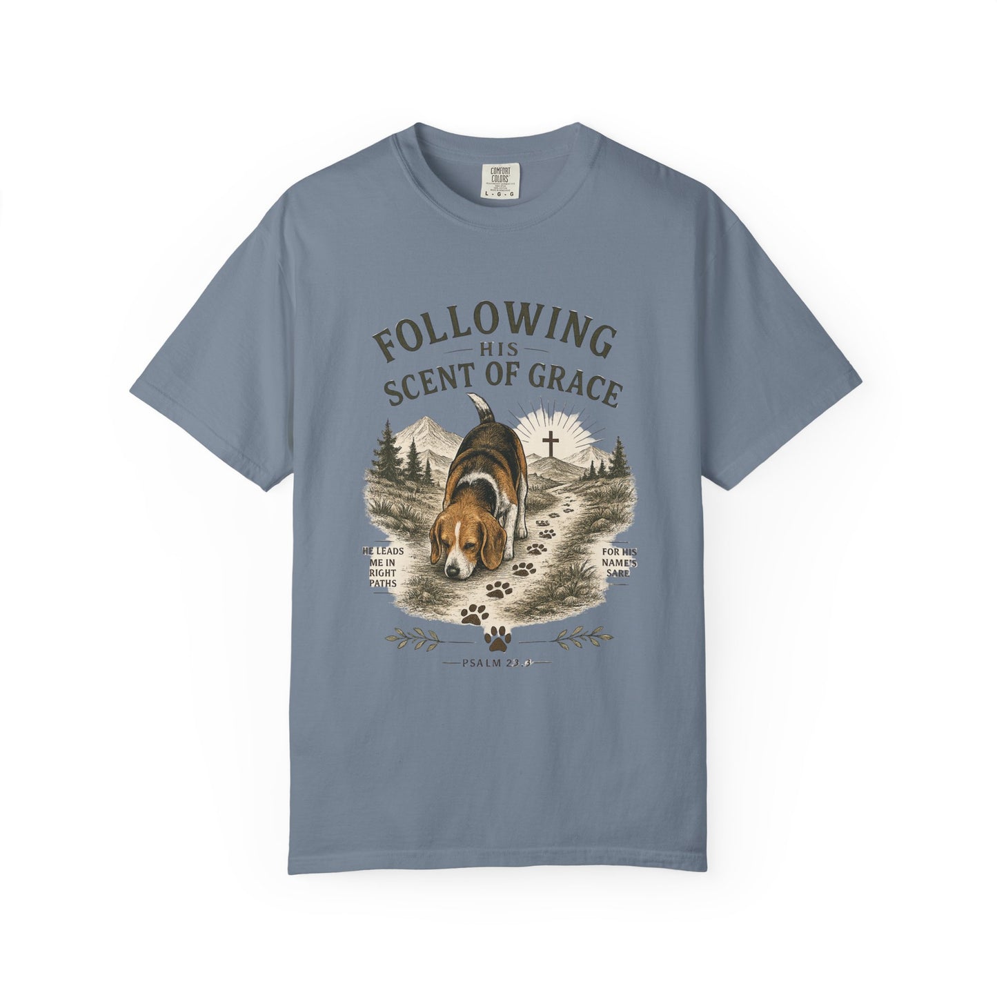 Beagle — Following His Scent of Grace T-Shirt