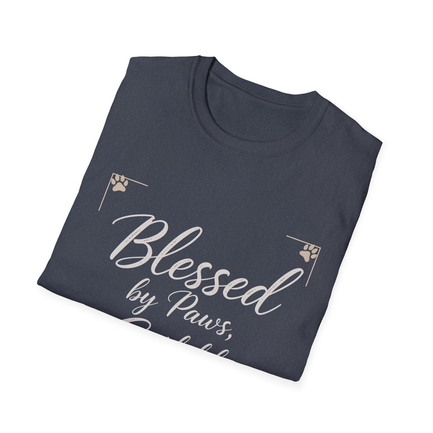 Blessed By Paws Guided By Grace T-Shirt