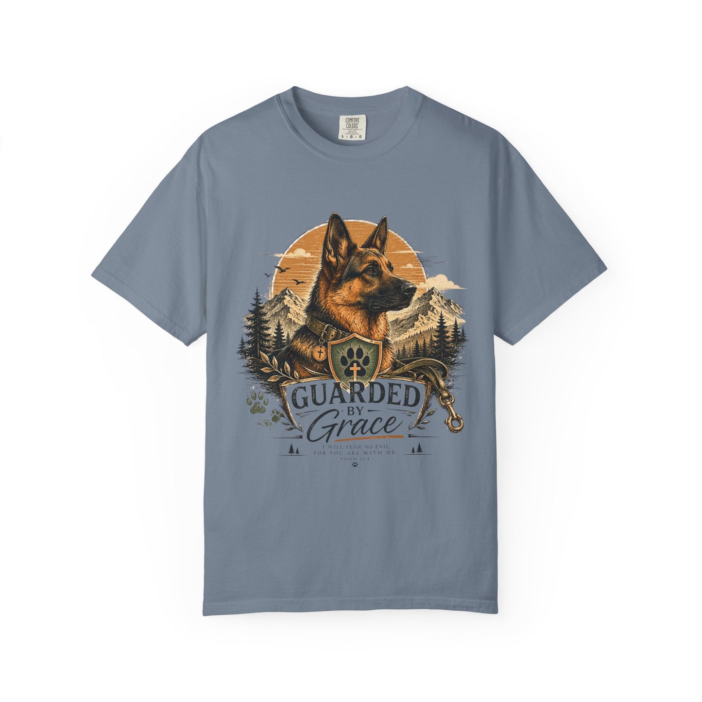 German Shepherd — Guarded by Grace T-Shirt