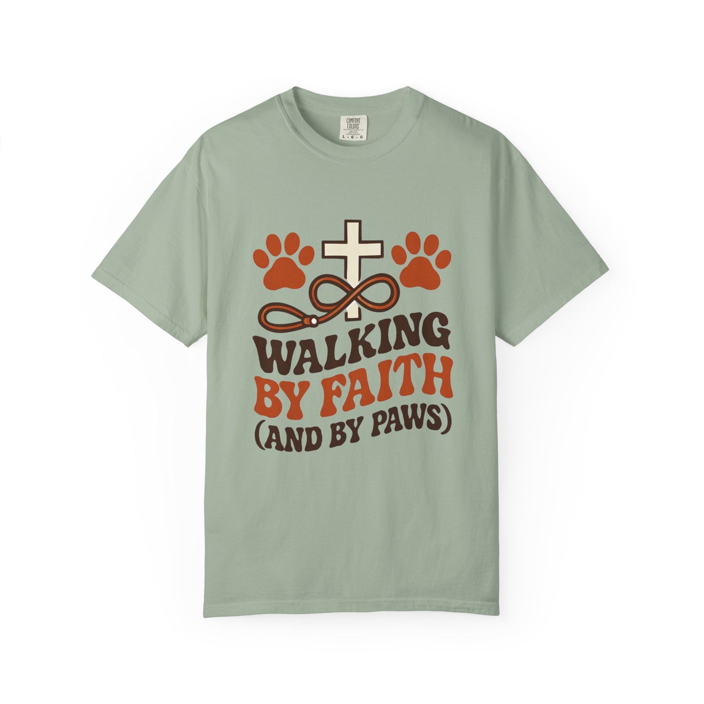 Faith & Paws Infinity Walk Retro T-Shirt