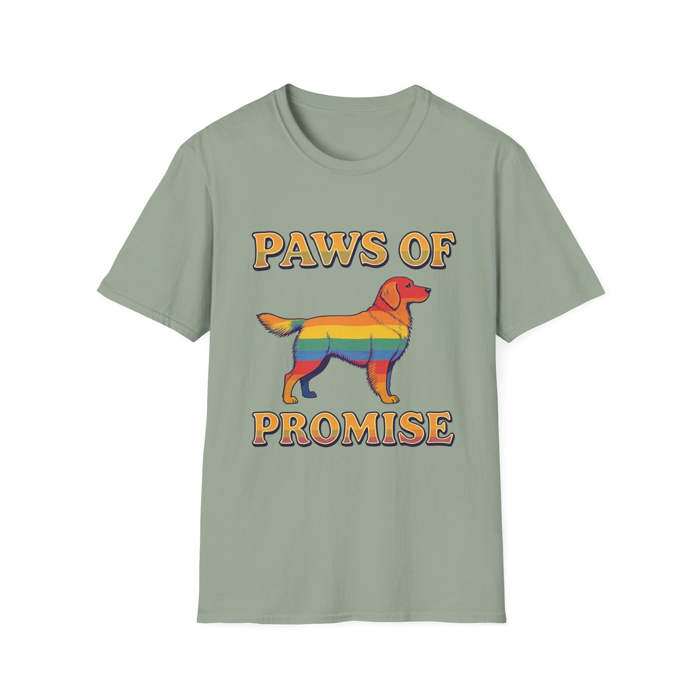 Paws of Promise Rainbow Pup T-Shirt