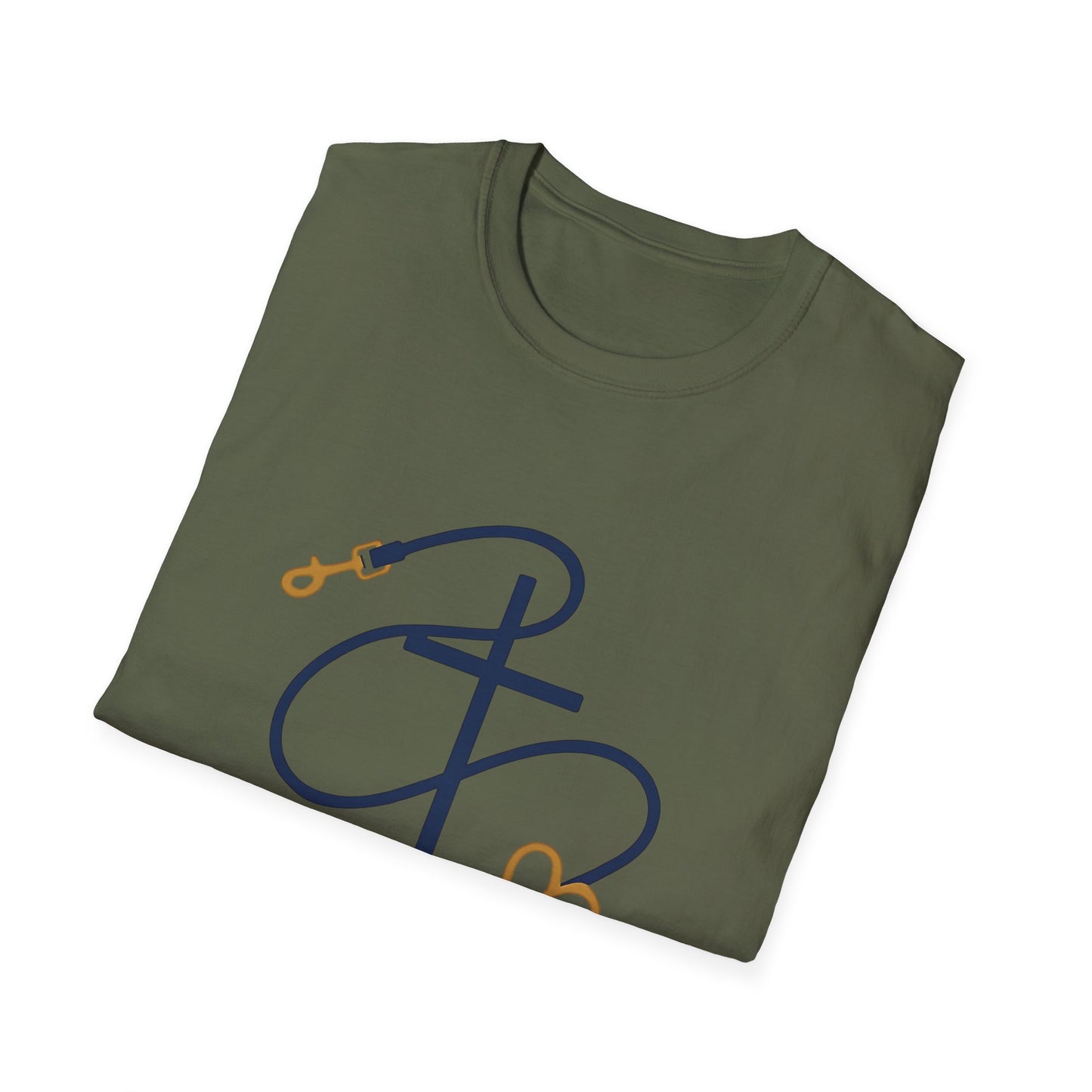 Faith & Love Leash Silhouette T-Shirt
