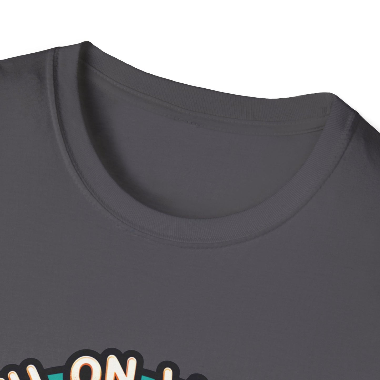 Faith on Wheels – Retro Roller-Skating Dog T-Shirt