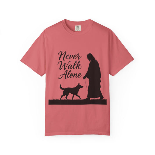 Never Walk Alone Jesus T-Shirt