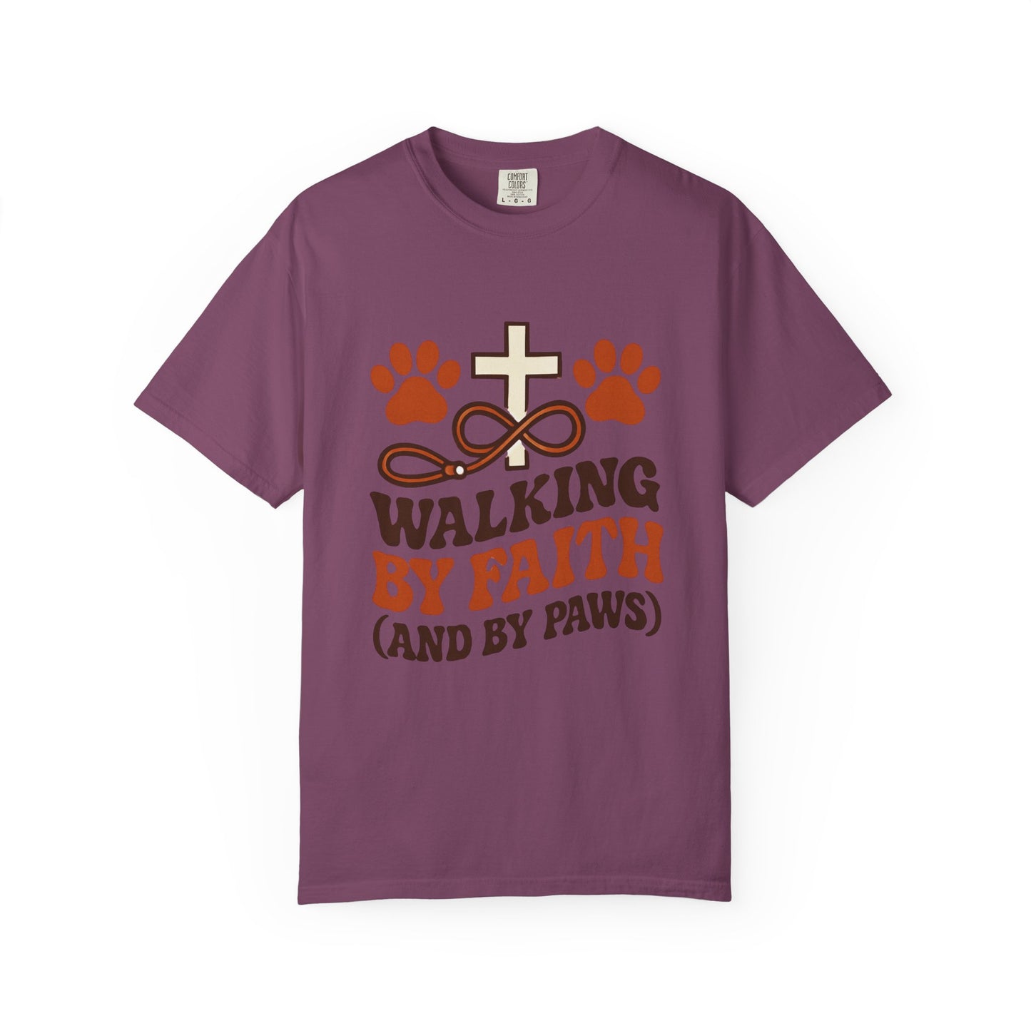 Faith & Paws Infinity Walk Retro T-Shirt