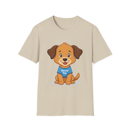 Blessed Pup Cartoon T-Shirt