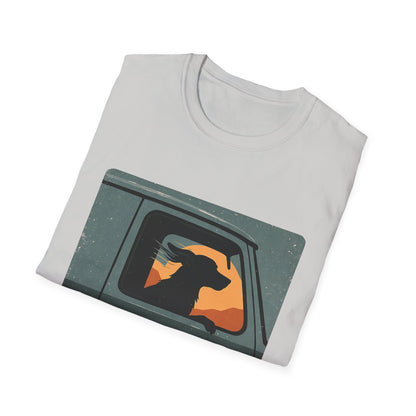 Road Trips And Paw Prints T-Shirt