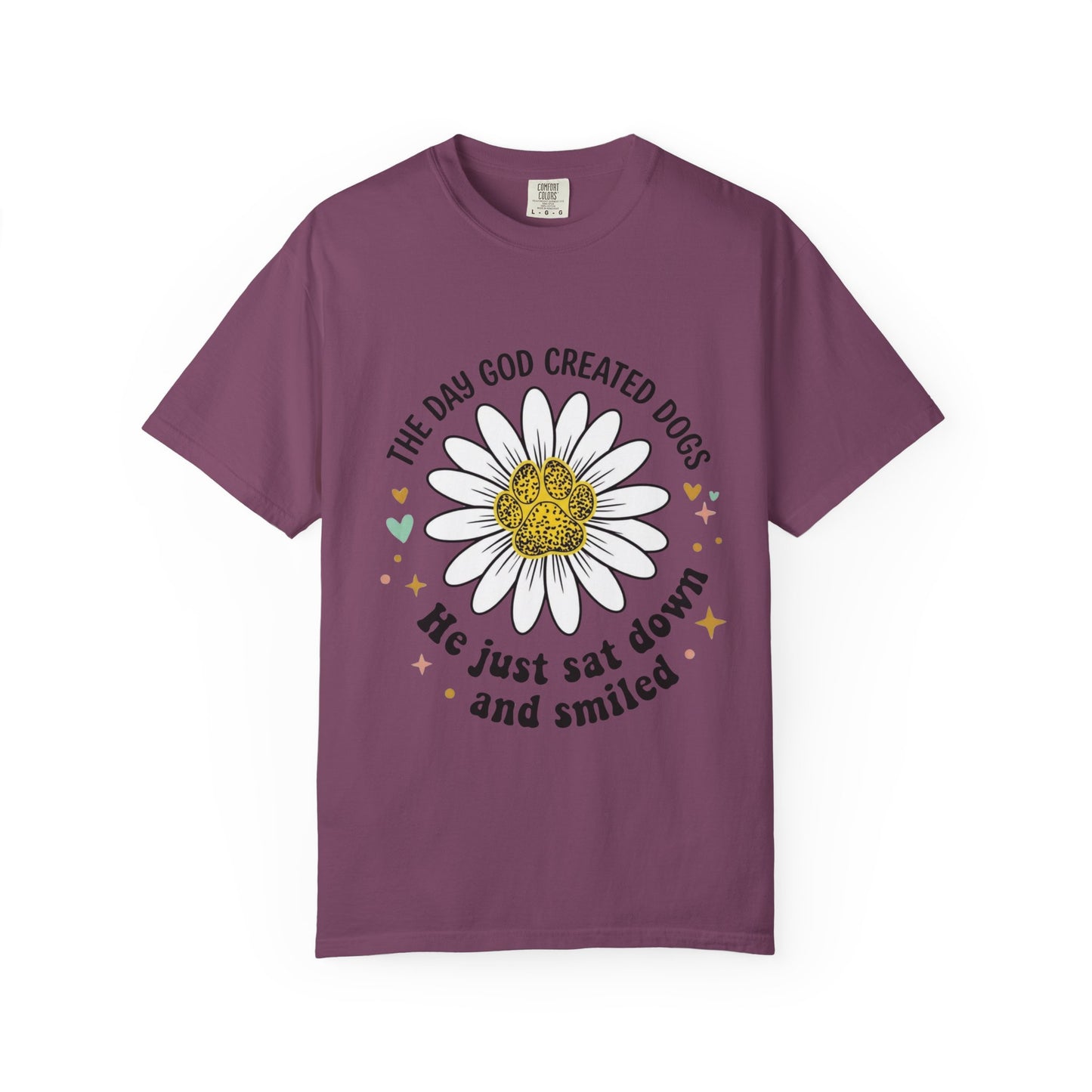 The Day God Created Dogs 2 T-Shirt
