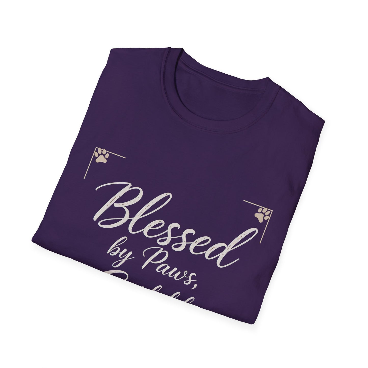 Blessed By Paws Guided By Grace T-Shirt