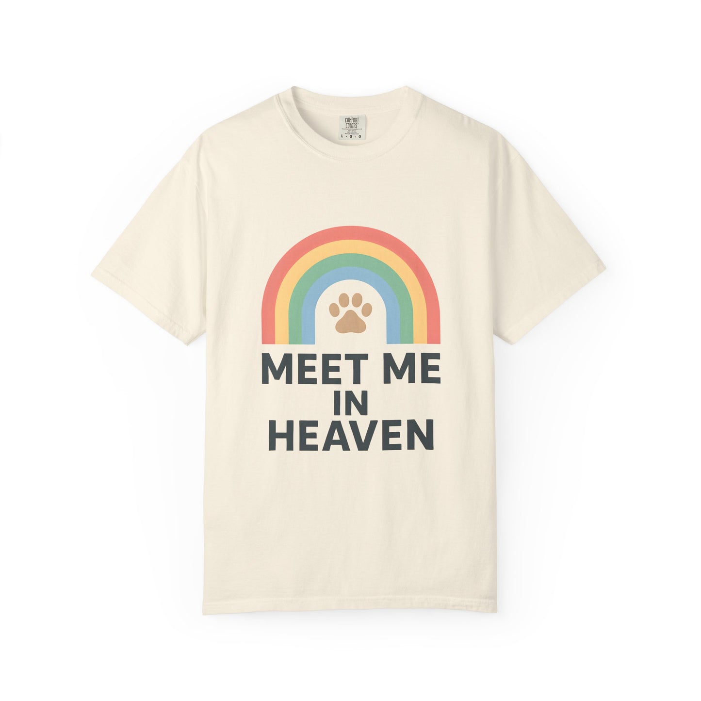 Meet Me In Heaven Paw T-Shirt (1)