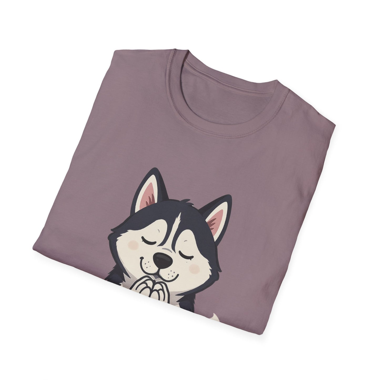 Sit Stay Pray Husky T-Shirt