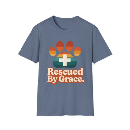 Rescued By Grace Retro T-Shirt