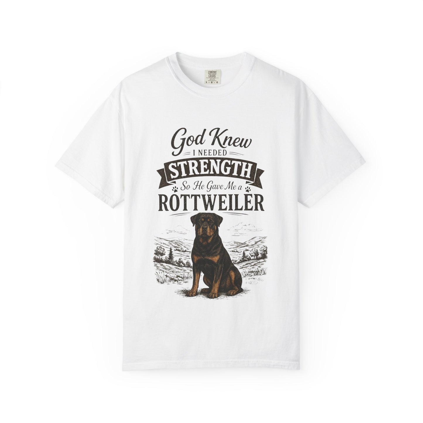 God Knew I Needed a Rottweiler