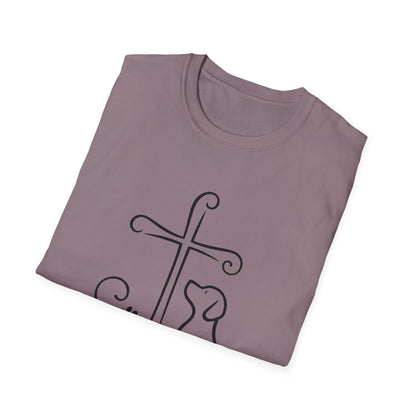 Faithful Dog Silhouette T-Shirt