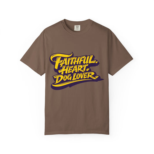 Faithful Heart Dog Lover T-Shirt