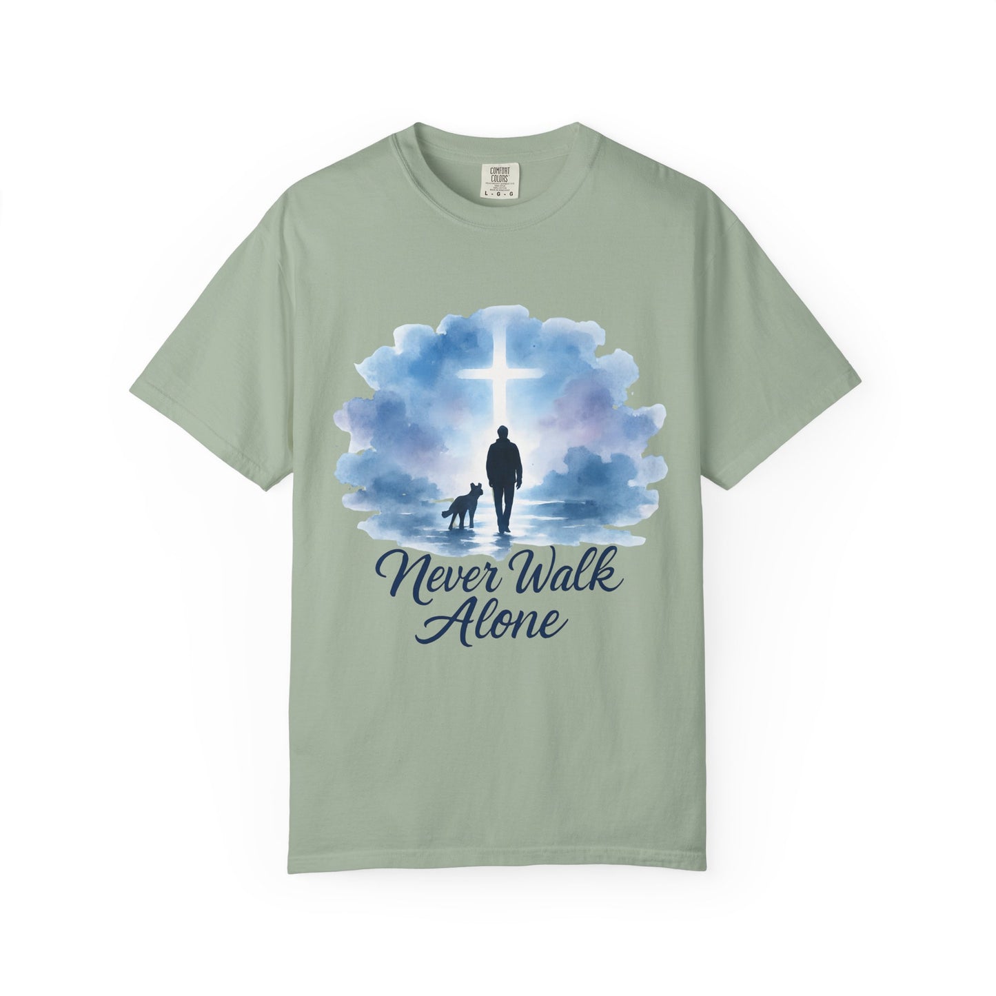Never Walk Alone Watercolor T-Shirt
