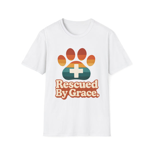 Rescued By Grace Retro T-Shirt