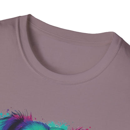 Paw-sitively Blessed Paint Dog T-Shirt